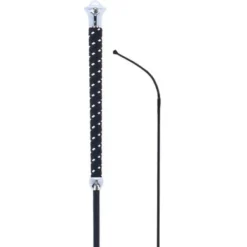 HKM Rijzweep Silver Zwart