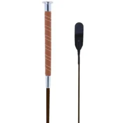 Dublin Zweepje Leather Touch Bruin 65cm