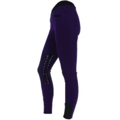 HKM Rijlegging Starlight Silicoonknievlak Paars/Zwrt 170/176 -Aanbiedingen Ruiter Set Winkel agradi 443535851 2.32890f