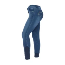 EQUITHÈME Jeans Fleur Denim Blauw/Beige -Aanbiedingen Ruiter Set Winkel agradi 44518306 2.f59e25