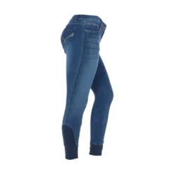 EQUITHÈME Jeans Fleur Denim Blauw/Beige -Aanbiedingen Ruiter Set Winkel agradi 44518306 4.cafc6f
