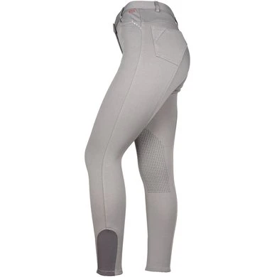 Premiere Rijbroek Amaryllis Siliconen Knie Grijs 4 Premiere Rijbroek Amaryllis Siliconen Knie Grijs - Afbeelding 2