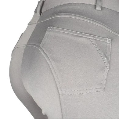 Premiere Rijbroek Amaryllis Siliconen Knie Grijs 11 Premiere Rijbroek Amaryllis Siliconen Knie Grijs - Afbeelding 9