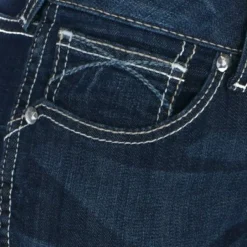 Ariat Western Denim R.E.A.L. Med Rise Skinny Ella Woman's Celestial -Aanbiedingen Ruiter Set Winkel agradi 44588085 6.399432