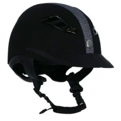 Back On Track Cap EQ3 Lynx Microfiber Strass Silver Sand