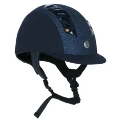 Back On Track Cap EQ3 Microfiber, Blauwe Strass Blauw