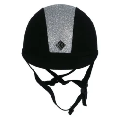 Charles Owen Cap YR8 Sparkly Centre Round Black/Silver -Aanbiedingen Ruiter Set Winkel agradi 44653872 2.e392d5