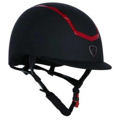 EQUITHÈME Cap Insert Colora Zwart/Rood 3 EQUITHÈME Cap Insert Colora Zwart/Rood