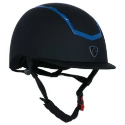 EQUITHÈME Cap Insert Colora Zwart/Blauw