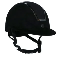 BR Cap Omega Micofiber Glitter Zwart/Gunmetal