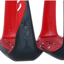 Freejump Stijgbeugels Soft Up Classic Zwart/Rood -Aanbiedingen Ruiter Set Winkel agradi 44735837 7.43e5df