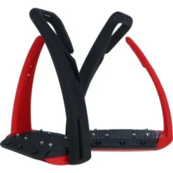 Freejump Stijgbeugels Soft Up Pro Plus Zwart/Rood -Aanbiedingen Ruiter Set Winkel agradi 44735847 2.730a1f