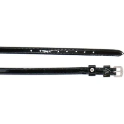 Mountain Horse Spoorriem Jubilé Patent Black One Size