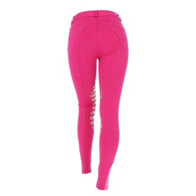 HKM Rijbroek Soft Silicoon Knievlak Roze 46 5 HKM Rijbroek Soft Silicoon Knievlak Roze 46 - Afbeelding 3