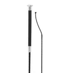 Whip & Go Dressuurzweep Saumur Zwart/Grijs