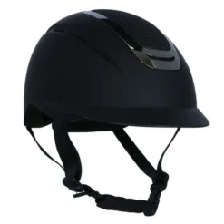 HKM Cap Sydney Zwart/Zilver 53-55cm
