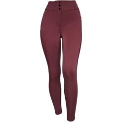 Euro-Star Rijbroek Indigo Glam Full Grip Dark Berry