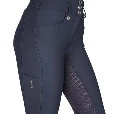 Pikeur Rijbroek Candela Softshell Full Grip Nightblue 10 Pikeur Rijbroek Candela Softshell Full Grip Nightblue - Afbeelding 8