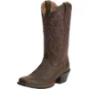 Ariat Westernlaarzen Round Up Square Toe Dames Powder Brown -Aanbiedingen Ruiter Set Winkel ariat 10014172 3 4 front.429550