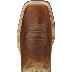 Ariat Western Round Up Wst B Powder Brown -Aanbiedingen Ruiter Set Winkel ariat 10018528 toe.5e835c