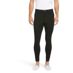 Ariat Rijbroek Tri Factor Grip Knee Patch Heren Zwart -Aanbiedingen Ruiter Set Winkel ariat 10037457 front.313823
