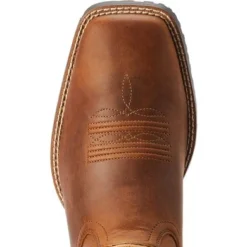 Ariat Westernlaarzen Hybrid Ranchwork Heren Thatch Brown -Aanbiedingen Ruiter Set Winkel ariat f22 mns west 10042395 toe.f46254