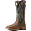 Ariat Western Boot Granger Ultra Heren Brown Bark/Sea Green