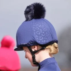 Aubrion Cap Cover Leopard Print Ink One Size -Aanbiedingen Ruiter Set Winkel aubrion 8990 8992 ink 1.b221d6