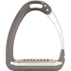 Acavallo Stijgbeugels Arena AluPLUS Titanium/Zilver 12cm