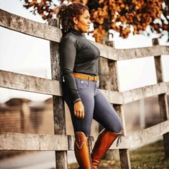 Back On Track Rijbroek Julia Full Grip Blauw -Aanbiedingen Ruiter Set Winkel bot 1771 julia fs breeches detail blue 6 web.caf4f6