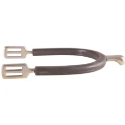 BR Sporen Heren Knop Met Rubberen Beschermers RVS