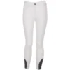 Premiere Rijbroek Iris II Kids Kniestukken Wit 176