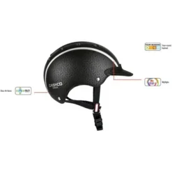 Casco Cap Choice Turnier Black S -Aanbiedingen Ruiter Set Winkel cas choice.f25645 1