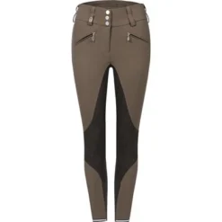 Cavallo Rijbroek CavalCaja Grip Hi Waist Porcini/Espresso