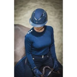 Charles Owen Cap Kylo Sparkly Wide Peak MIPS Navy Gloss/Pewter -Aanbiedingen Ruiter Set Winkel charles 0t0a1310.80cc76