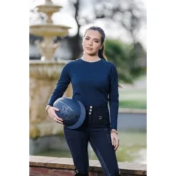 Charles Owen Cap Kylo Wide Peak MIPS Navy Matte/Pewter -Aanbiedingen Ruiter Set Winkel charles 1g0a9961.507182