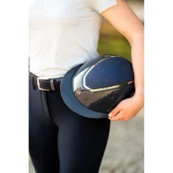 Charles Owen Cap Kylo Sparkly Wide Peak Navy Gloss/Pewter -Aanbiedingen Ruiter Set Winkel charles nsp 0060.5d27bf