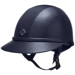 Charles Owen Cap SP8 Plus Leather Look Navy -Aanbiedingen Ruiter Set Winkel charles owen sp8 navy leather look.726684