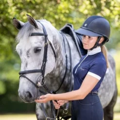 Charles Owen Cap SP8 Plus Leather Look Navy -Aanbiedingen Ruiter Set Winkel charles owen sp8 plus chloe lemieux 1.a38158