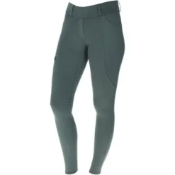 Covalliero RijLegging Grip Kinderen Jade Green