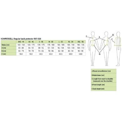 Komperdell Rugprotector Flexfit Regular Zwart 7 Komperdell Rugprotector Flexfit Regular Zwart - Afbeelding 5