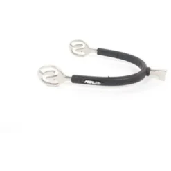 Metalab Sporen SS 20mm Knop Zwart