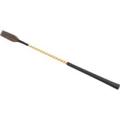 Whip & Go Wedstrijdzweep Neon Oranje/Zwart 63cm