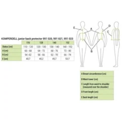 Komperdell Rugprotector Junior Zwart/Blauw -Aanbiedingen Ruiter Set Winkel ekkia z06871 991 020 gb.bd80ee