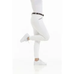 EQUITHÈME Rijbroek Kim Organic Cotton Wit -Aanbiedingen Ruiter Set Winkel ekkia z08558 979 036 136 profil3.2e59a8