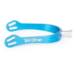 Tech Stirrups Sporen Verona Flat Tips Blauw