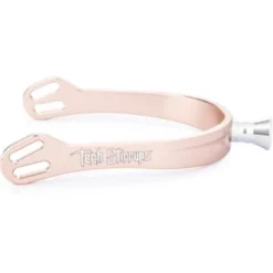 Tech Stirrups Sporen Verona Flat Tips Rose