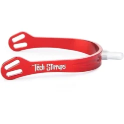 Tech Stirrups Sporen Verona Long Tips Rood
