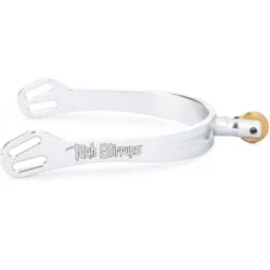 Tech Stirrups Sporen Verona Rowel Tips Zilver