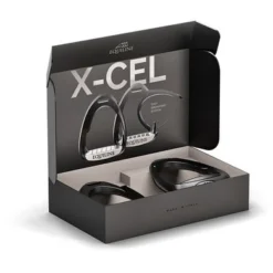 Equiline Veiligheidsstijgbeugels X-Cel Springen Royal Volwassen -Aanbiedingen Ruiter Set Winkel equiline x cel packaging opened.c6e5a3